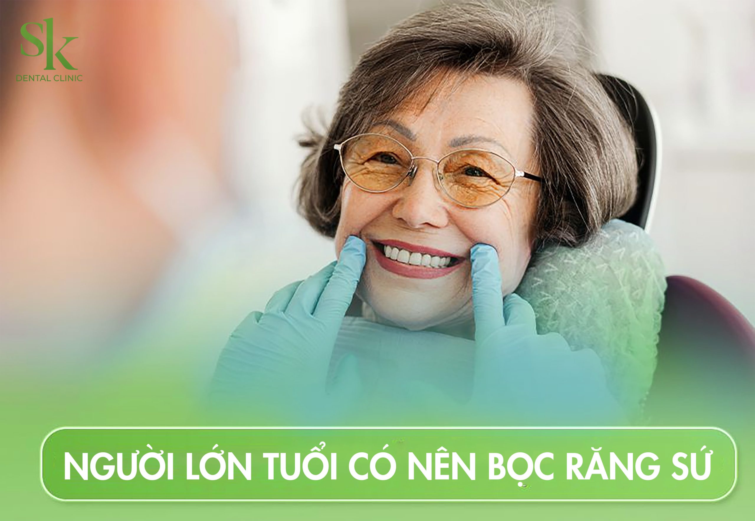 Người lớn tuổi có nên bọc răng sứ không?